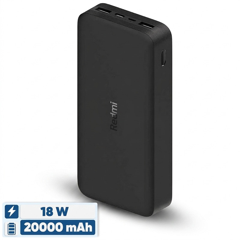 محصول نمونه تستی پاوربانک مدل Redmi ظرفیت 20000 میلی آمپرساعت