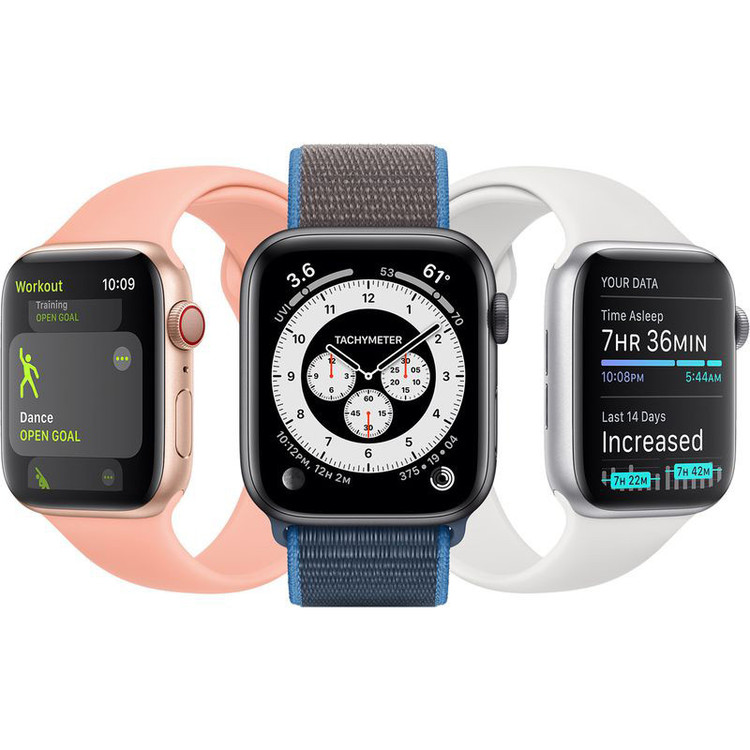 محصول نمونه تستی ساعت هوشمند اپل واچ سری 7 مدل 45mm Aluminum Case with Sport silicone Band