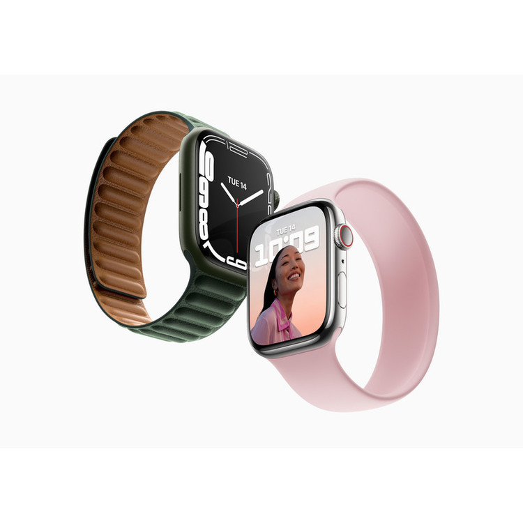 محصول نمونه تستی ساعت هوشمند اپل واچ سری 7 مدل 45mm Aluminum Case with Sport silicone Band